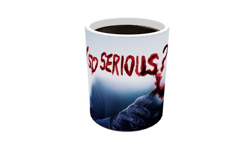 Morphing Mugs DC Comics - Batman: The Dark Knight - Joker - Why So Serious - One 11 oz Color Changing Heat Sensitive Ceramic Mug â€“ Image Revealed When HOT Liquid Is Added! - Image 4